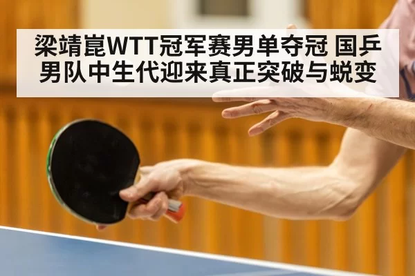 梁靖崑WTT冠军赛男单夺冠 国乒男队中生代迎来真正突破与蜕变